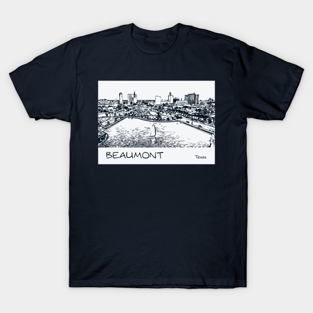 Beaumont - Texas T-Shirt by Lakeric